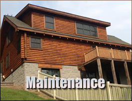 Trenton, North Carolina Log Home Maintenance